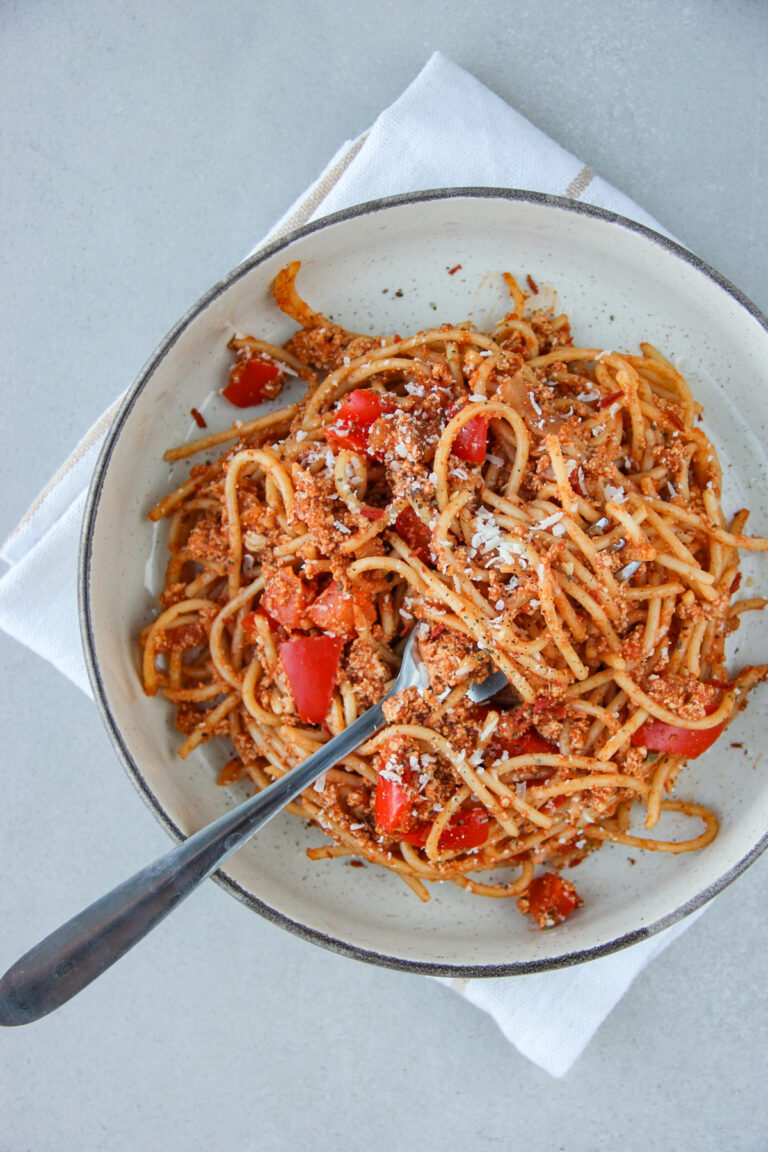 Spaghetti a'la bolognese