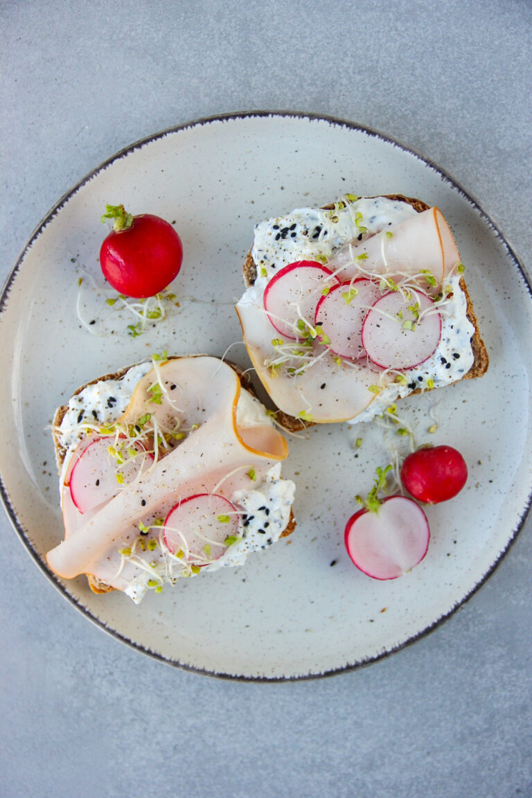 Kanapki z twarożkiem