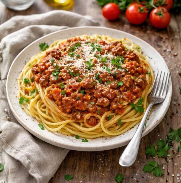 Spaghetti bolognese