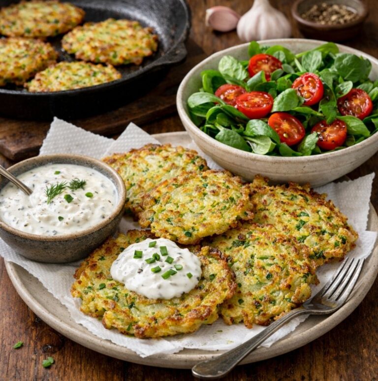 Placki ziemniaczano-cukiniowe